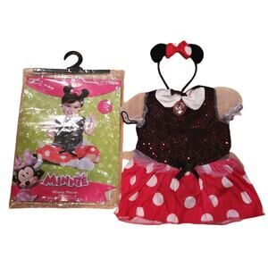 Disney Minnie Mouse Infant 12-18M Costume
